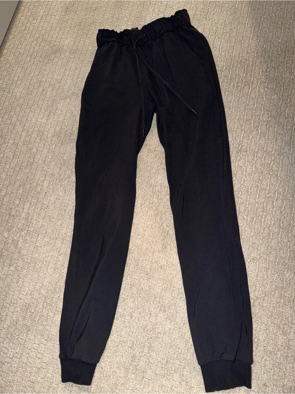 lululemon athletica Black Drawstring Jogger Pants